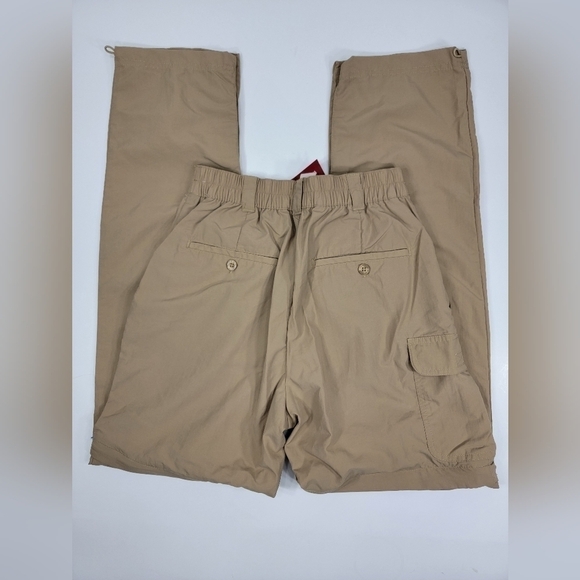 NWT Campmor Convertible Pants Tan Khaki Women's XS Elastic Waist Camping Outdoor - Picture 8 of 12